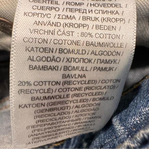 NWT Polo Ralph Lauren Girls Shorts Paint Splatter Distressed Denim Size 12 - Picture 10 of 11